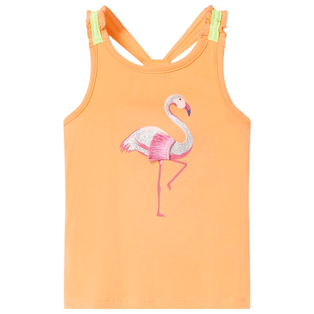 JUNG Vida Kinder-Tanktop Hellorange 140