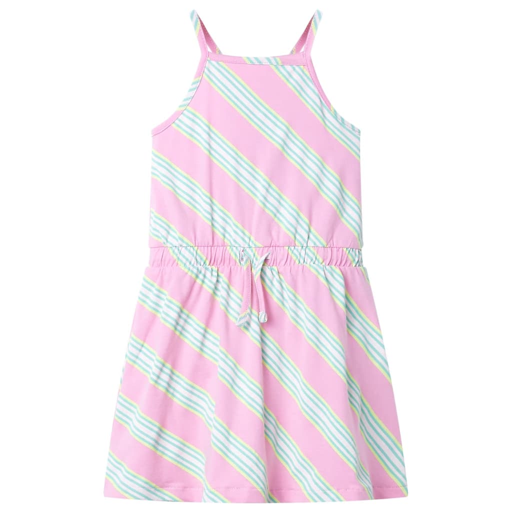 JUNG Vida Kinderkleid mit Kordelzug Ärmellos Rosa 116
