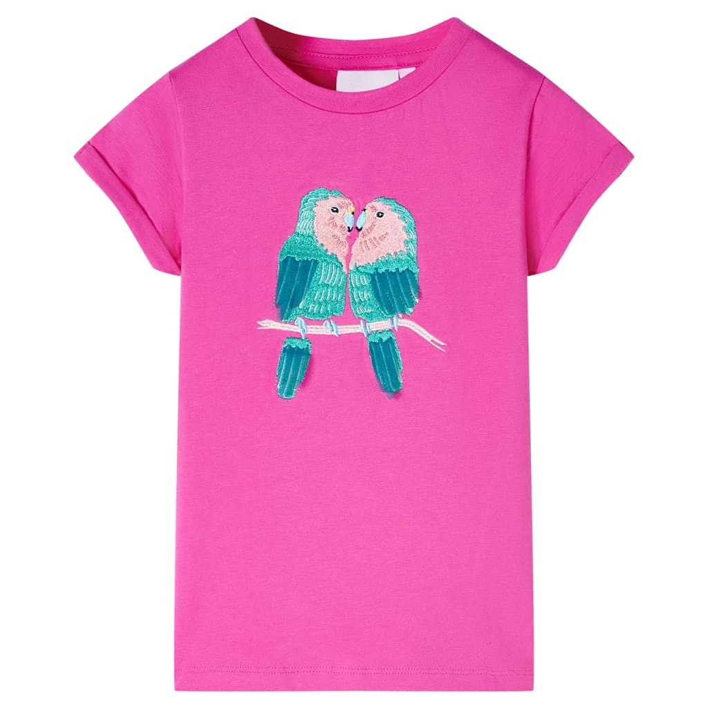 JUNG Vida Kinder-T-Shirt Dunkelrosa 116