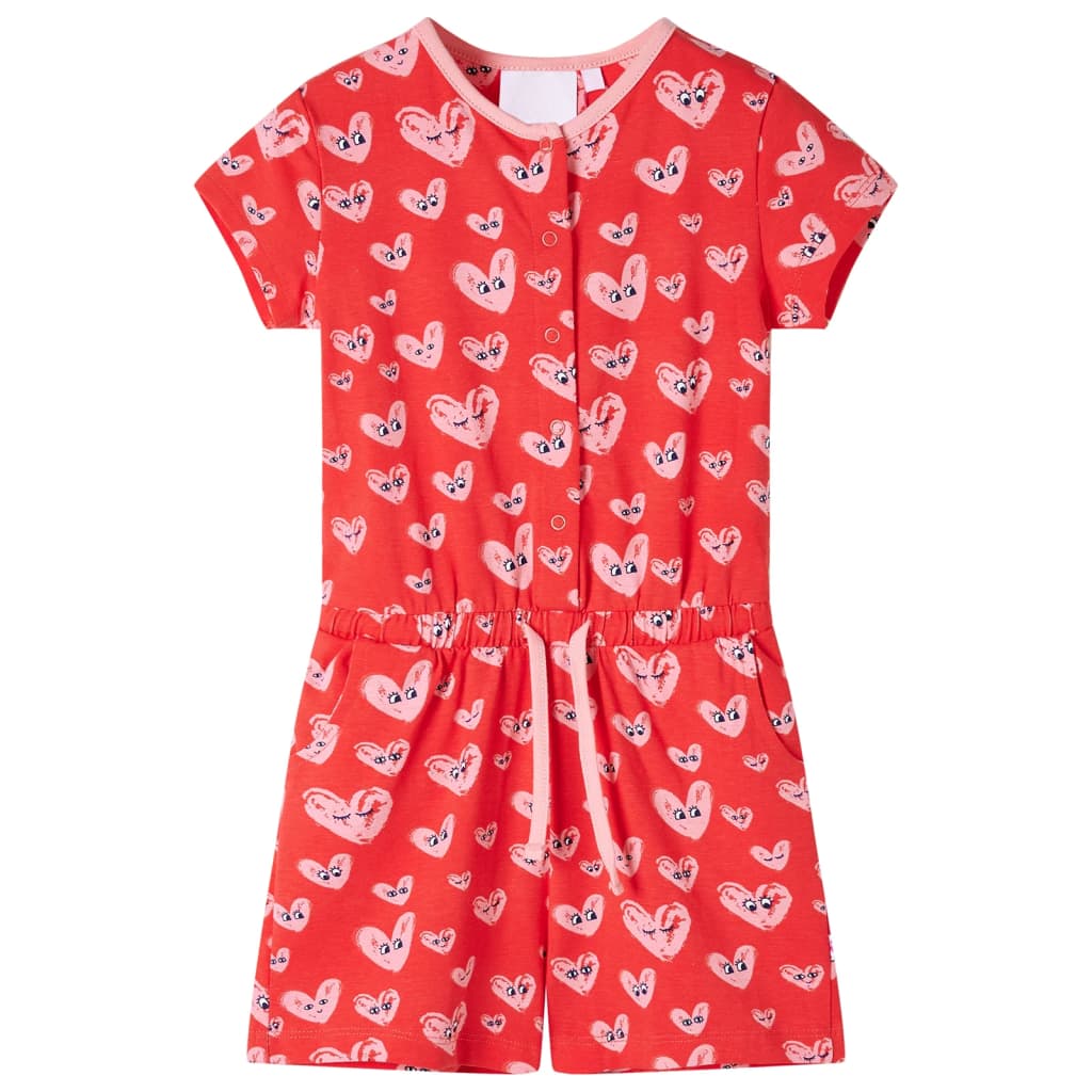JUNG Vida Kinder-Spielanzug Rot 104