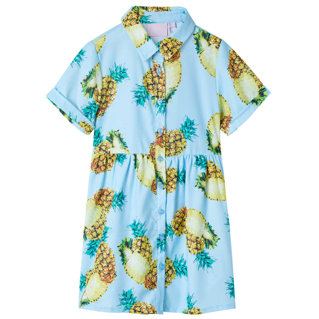 JUNG Vida Kinderkleid Blau 140