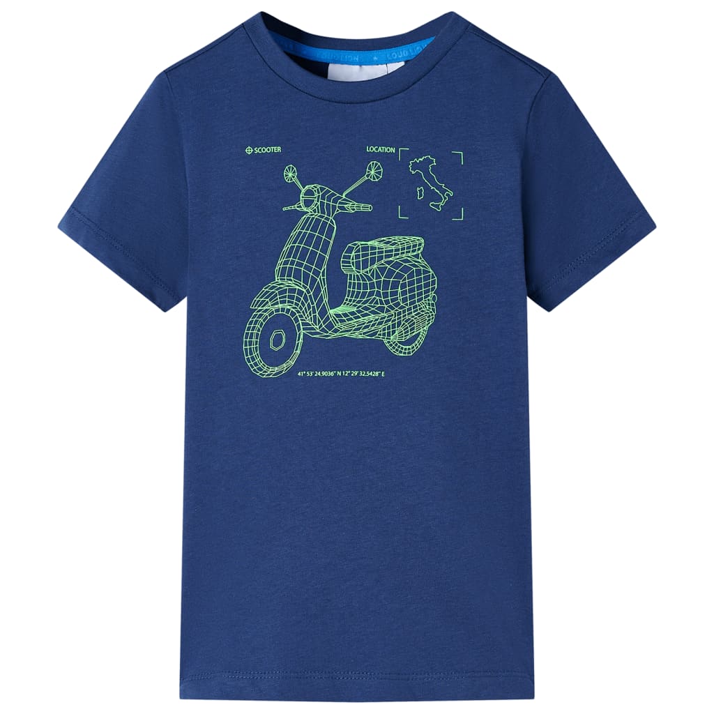JUNG Vida Kinder-T-Shirt Dunkelblau 104