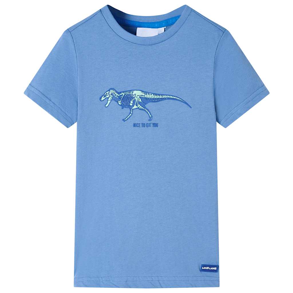 JUNG Vida Kinder-T-Shirt Mittelblau 140