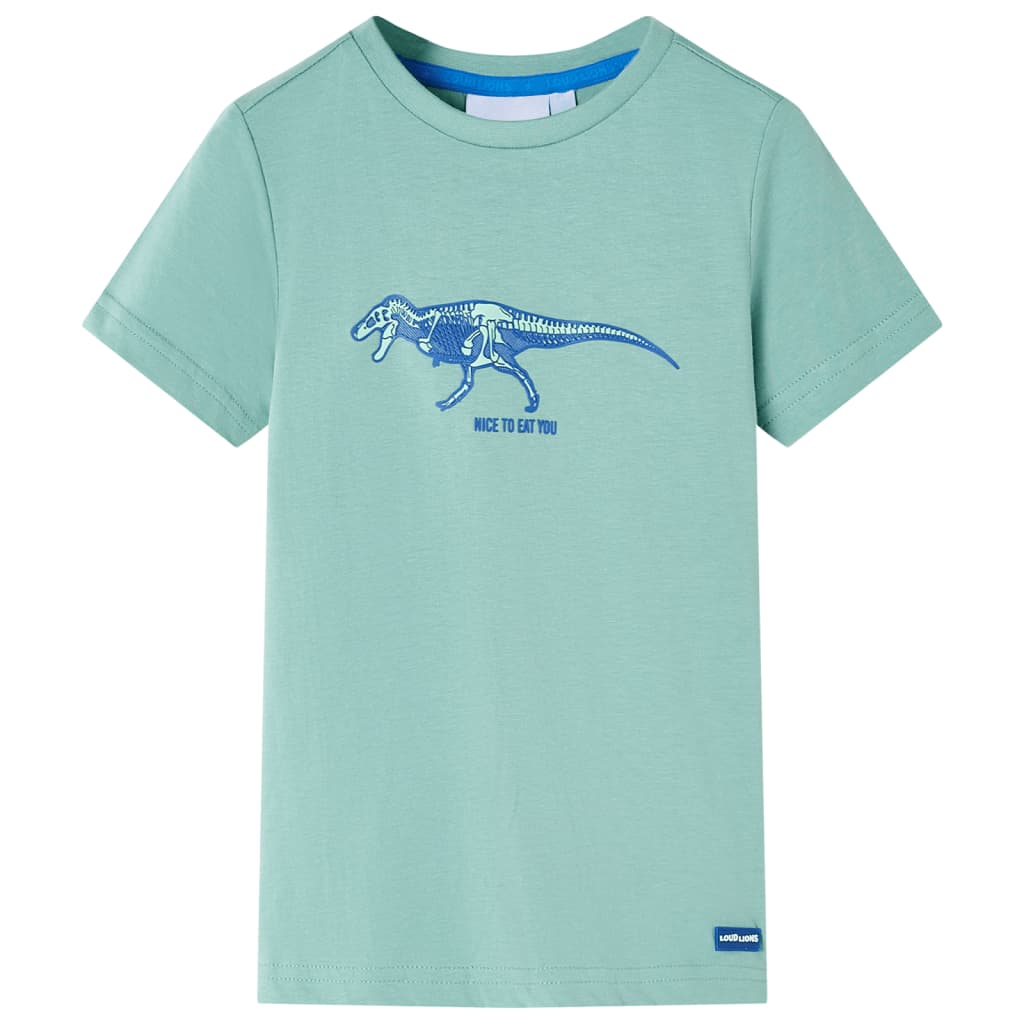JUNG Vida Kinder-T-Shirt Helles Khaki 140