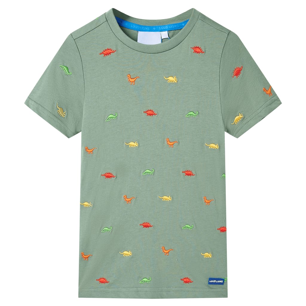 JUNG Vida Kinder-Kurzarmshirt Khaki 128