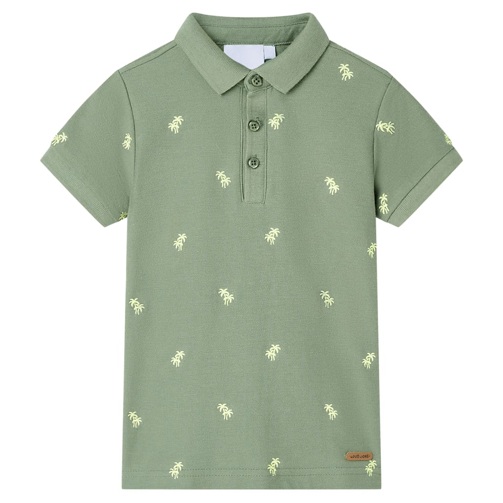 JUNG Vida Kinder-Poloshirt Khaki 128