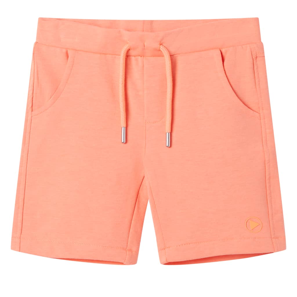JUNG Vida Kindershorts mit Kordelzug Neonorange 128