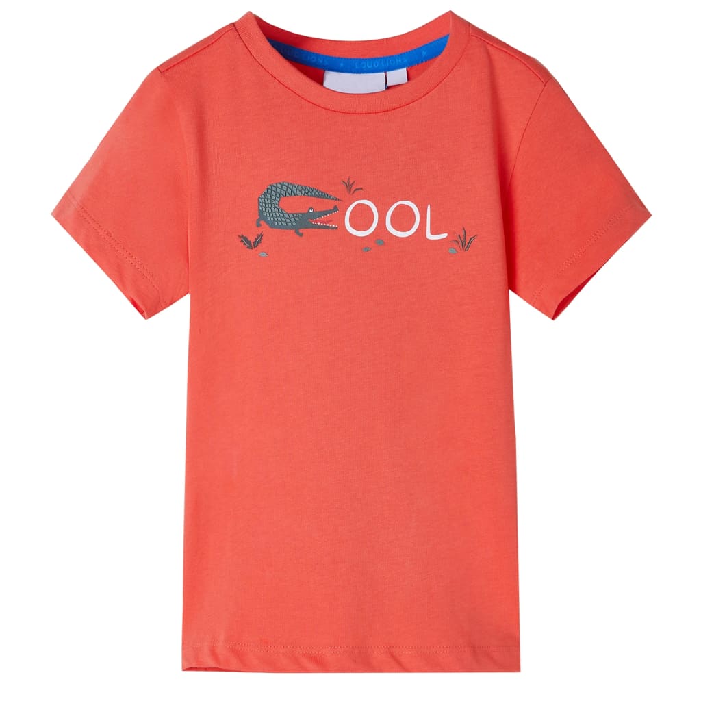 JUNG Vida Kinder-Kurzarmshirt Hellrot 116