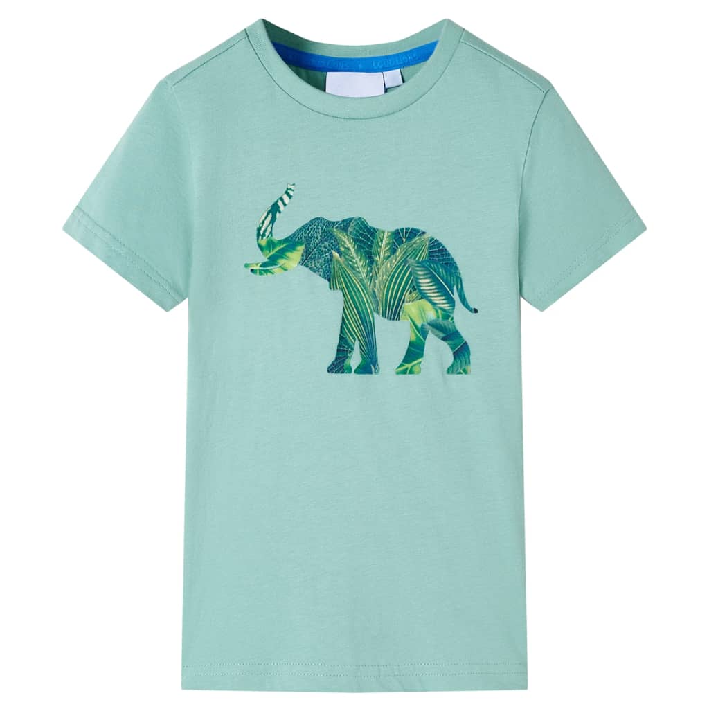 JUNG Vida Kinder-T-Shirt Helles Khaki 104
