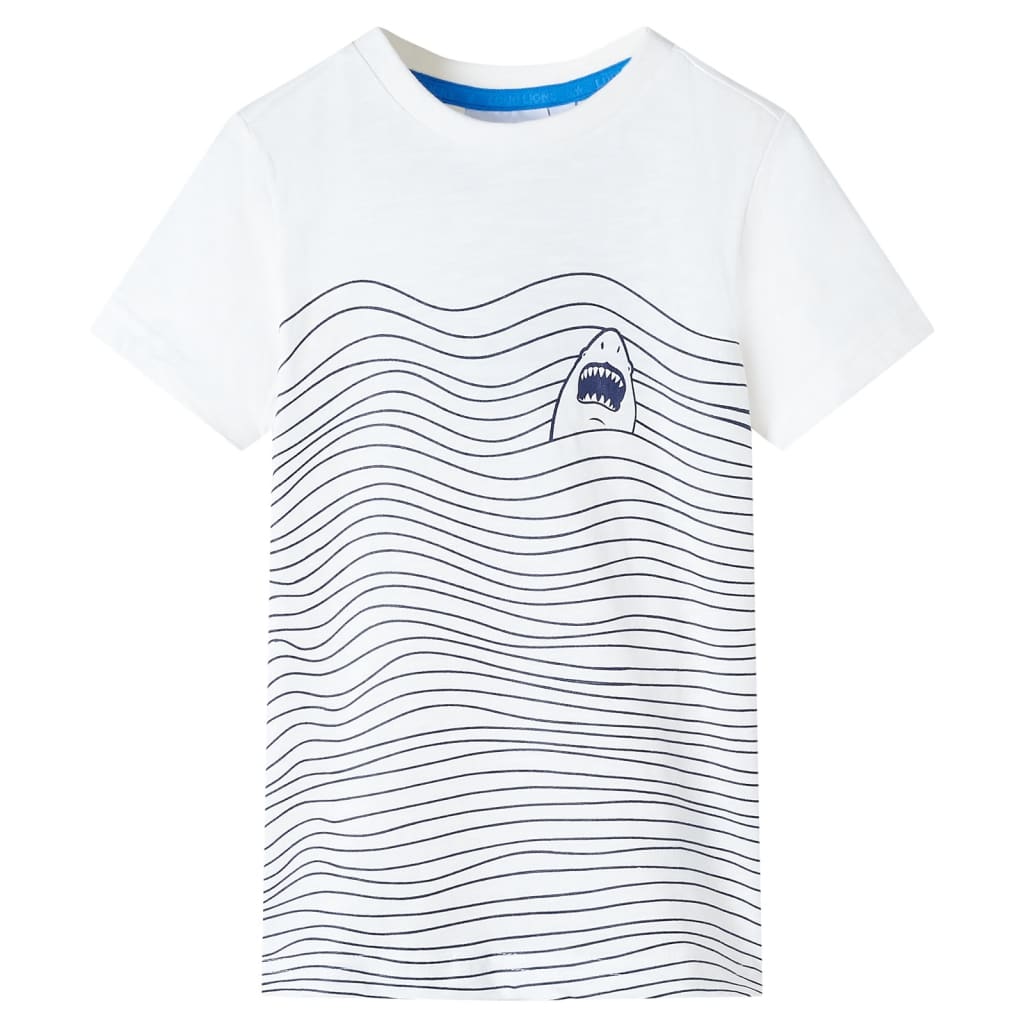 JUNG Vida Kinder-T-Shirt Ecru 128
