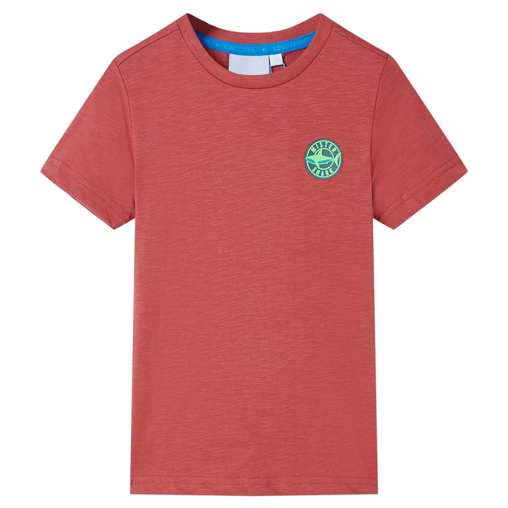 JUNG Vida Kinder-T-Shirt Paprikarot 140