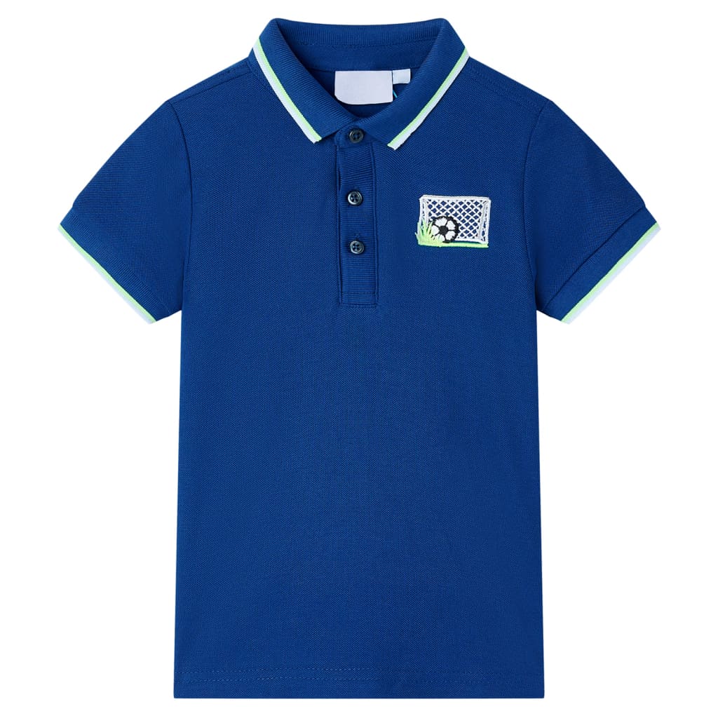 JUNG Vida Kinder-Poloshirt Dunkelblau 104