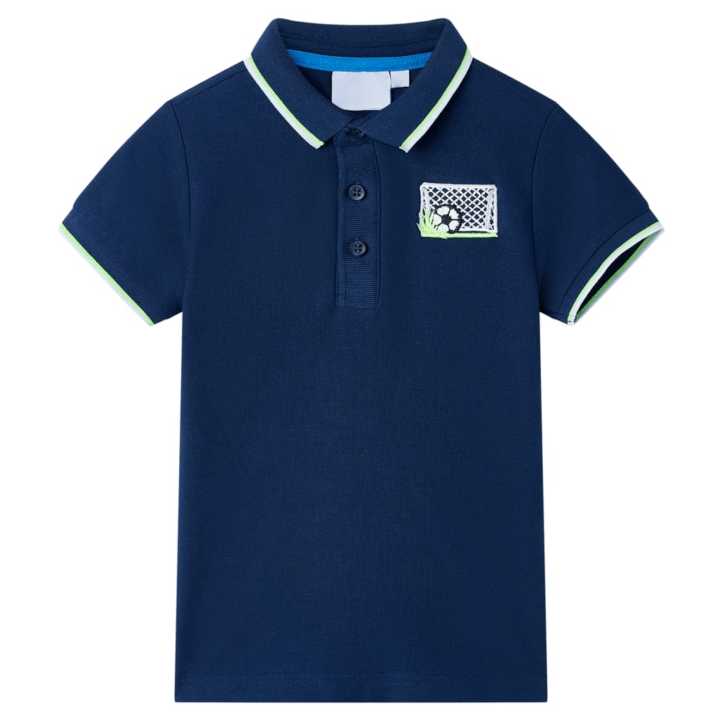 JUNG Vida Kinder-Poloshirt Marineblau 128