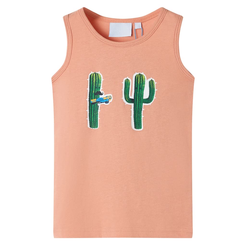 JUNG Vida Kinder-Tanktop Hellorange 128