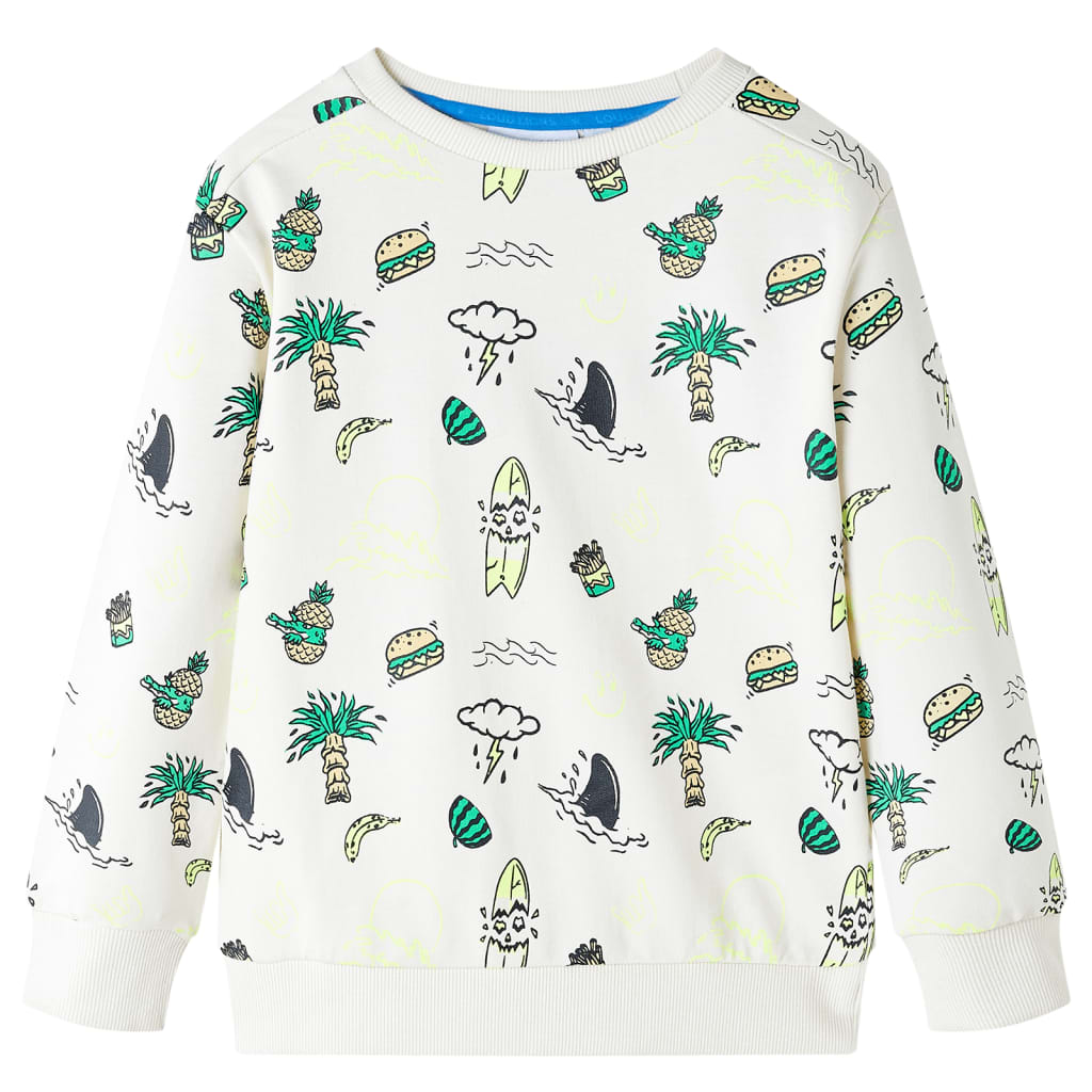 JUNG Vida Kinder-Sweatshirt Helles Ecru 128