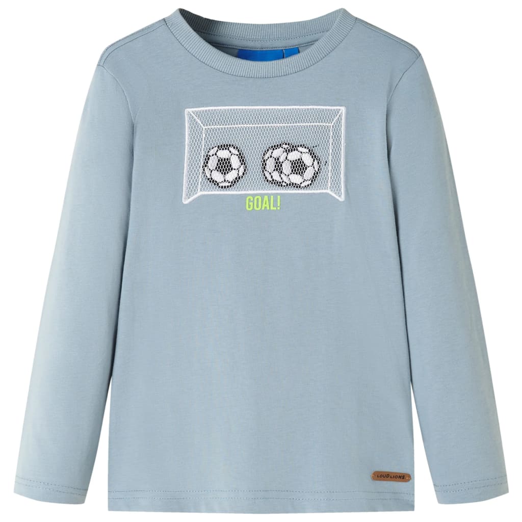JUNG Vida Kinder-Langarmshirt Hellblau 92