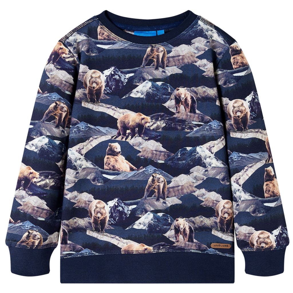 JUNG Vida Kinder-Sweatshirt Marineblau 128