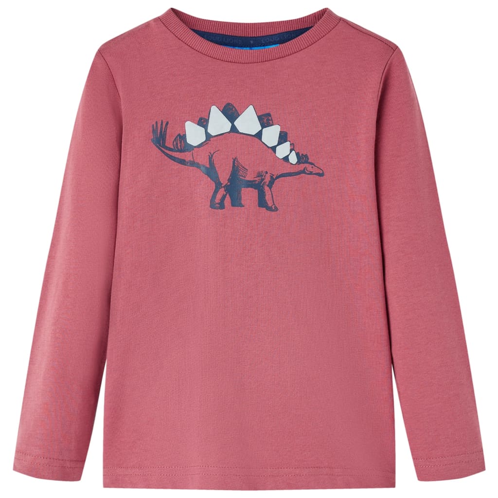 JUNG Vida Kinder-Langarmshirt Dunkelrot 140