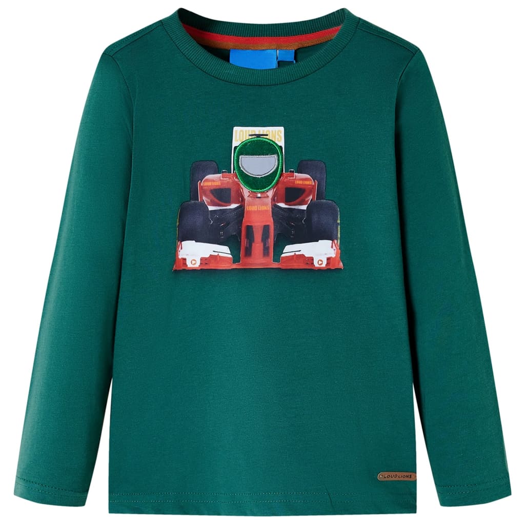 JUNG Vida Kinder-Langarmshirt Grün 116