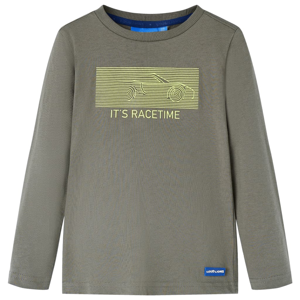 JUNG Vida Kinder-Langarmshirt Khaki 92