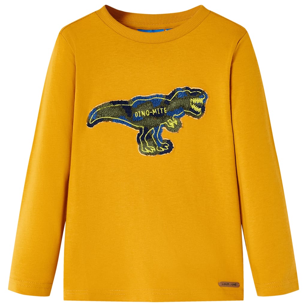 JUNG Vida Kinder-Langarmshirt Ocker 128