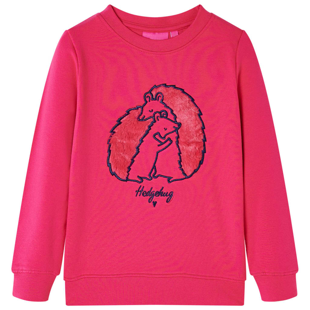 JUNG Vida Kinder-Sweatshirt Knallrosa 116