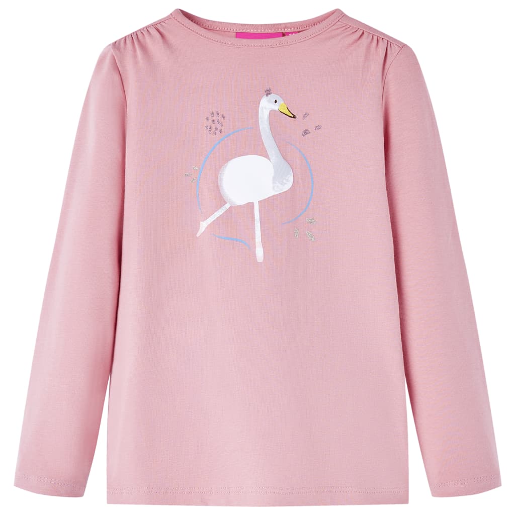 JUNG Vida Kinder-Langarmshirt Hellrosa 104