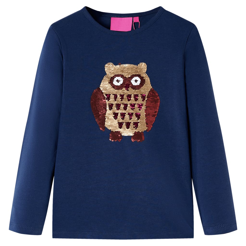JUNG Vida Kinder-Langarmshirt Marineblau 92