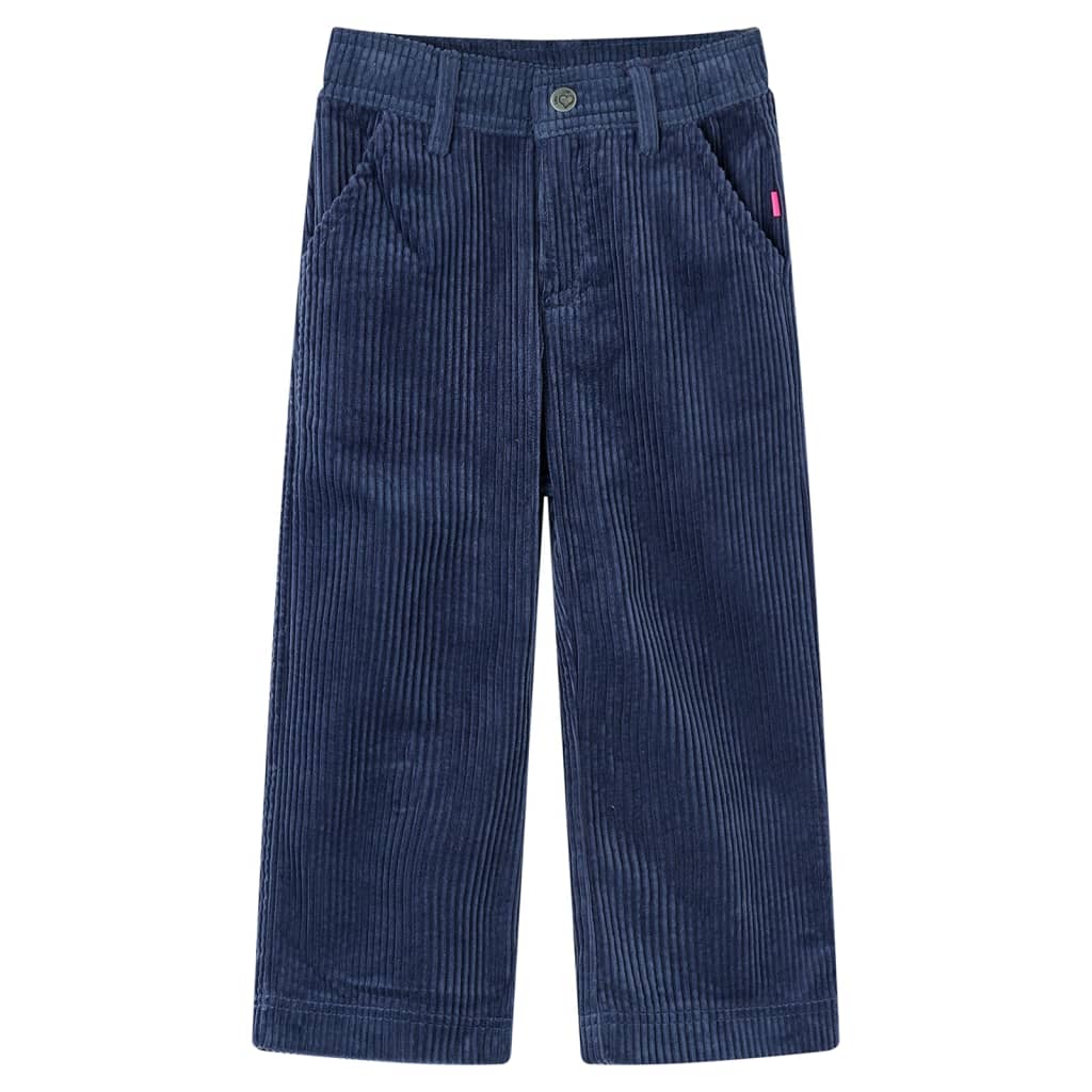 JUNG Vida Kinderhose Cord Marineblau 92