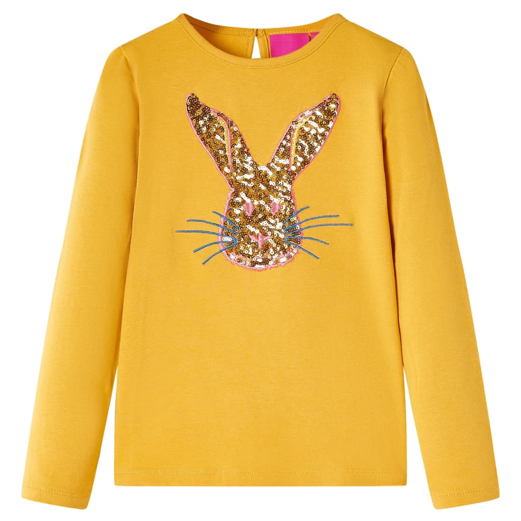 JUNG Vida Kinder-Langarmshirt Ocker 92