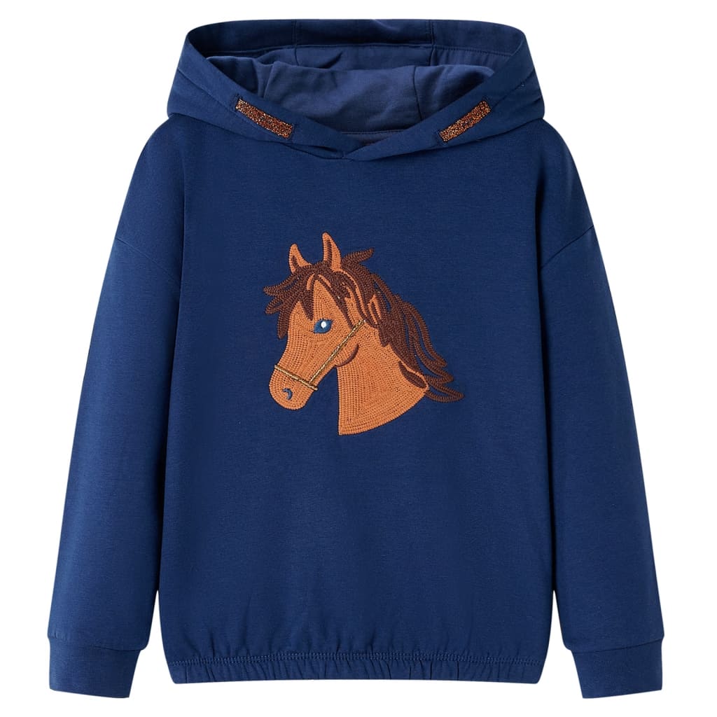 JUNG Vida Kinder-Kapuzenpullover Marineblau 104