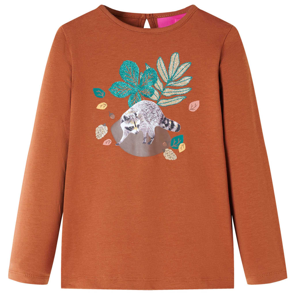 JUNG Vida Kinder-Langarmshirt Cognac 140