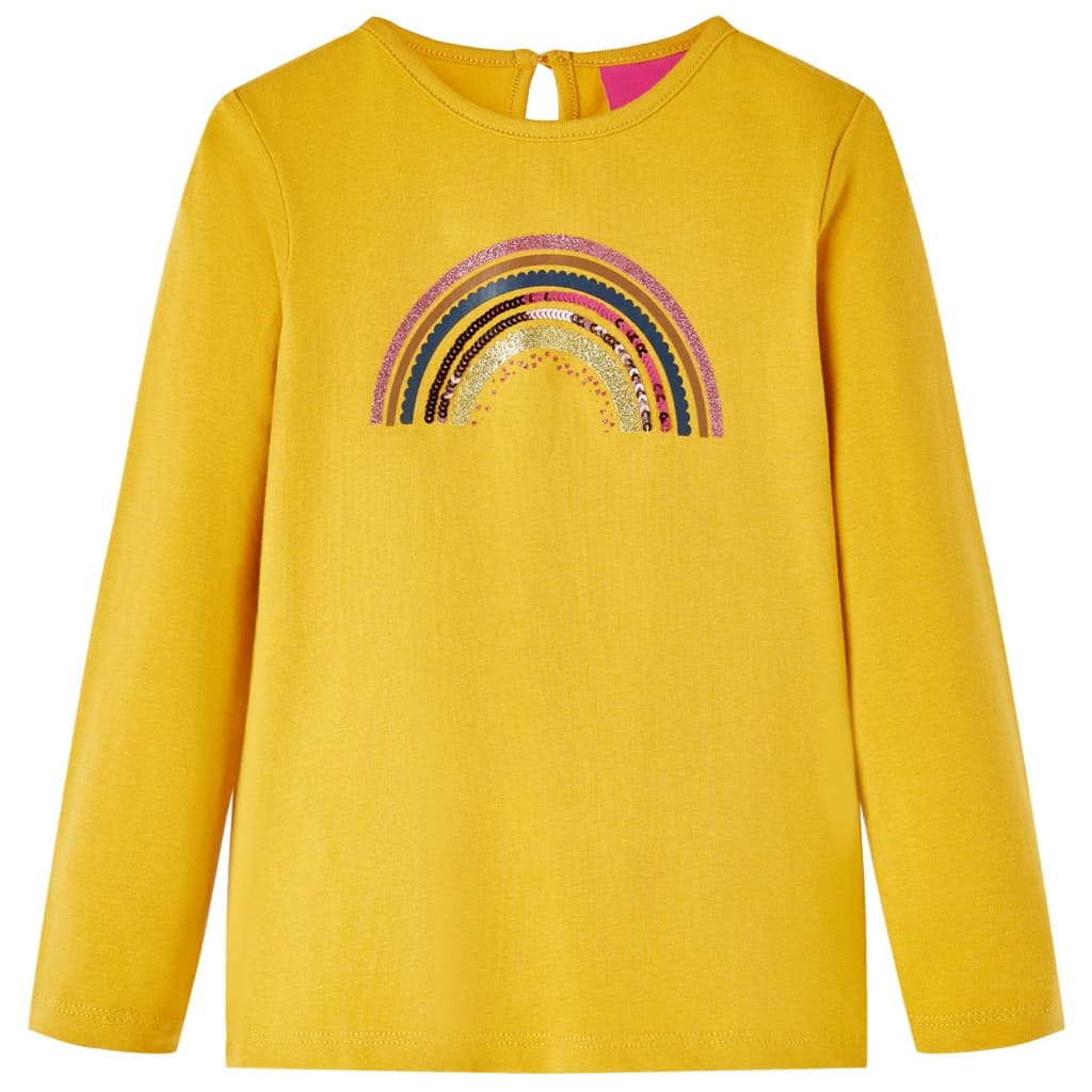 JUNG Vida Kinder-Langarmshirt Ocker 116
