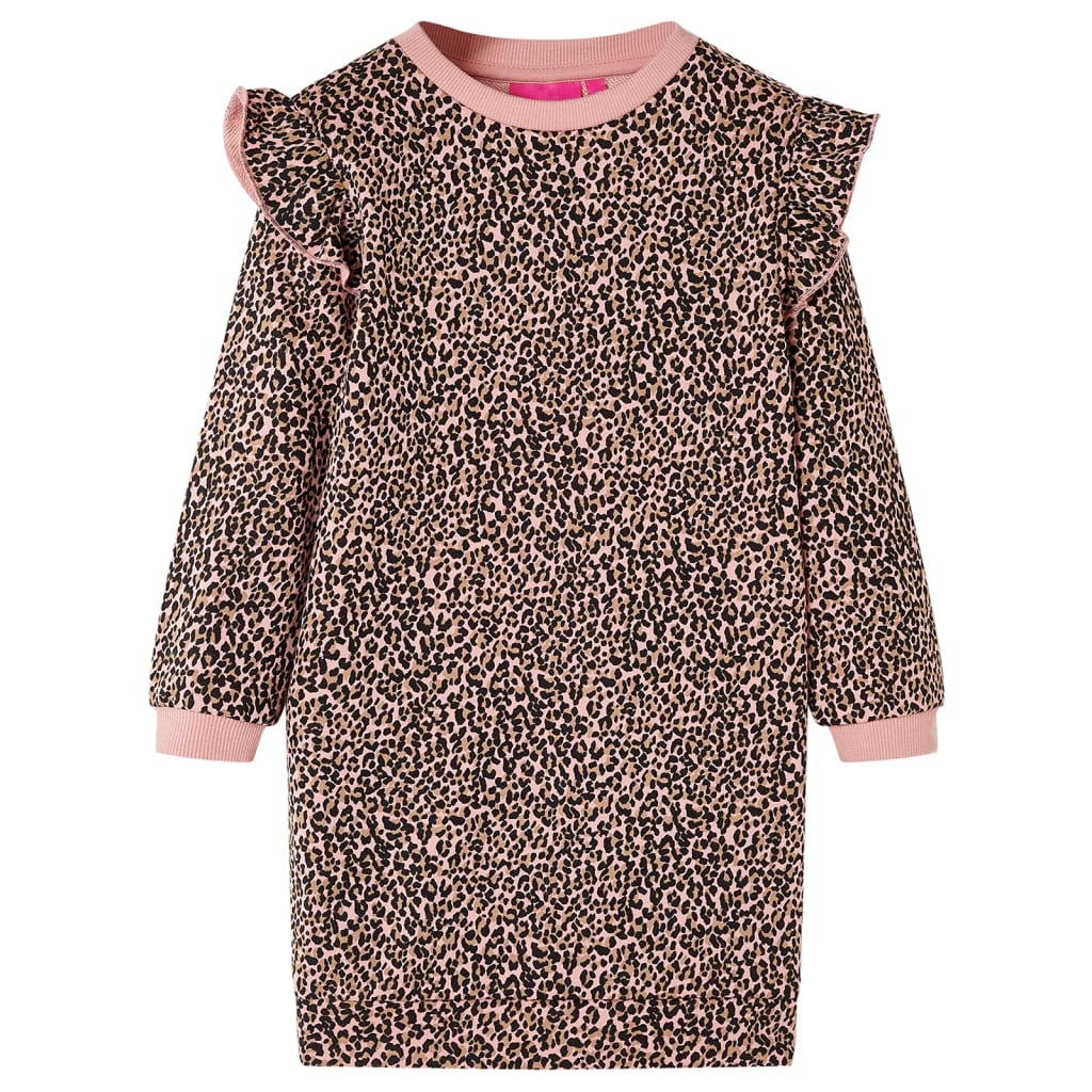 JUNG Vida Kinder-Pulloverkleid Mittelrosa 104