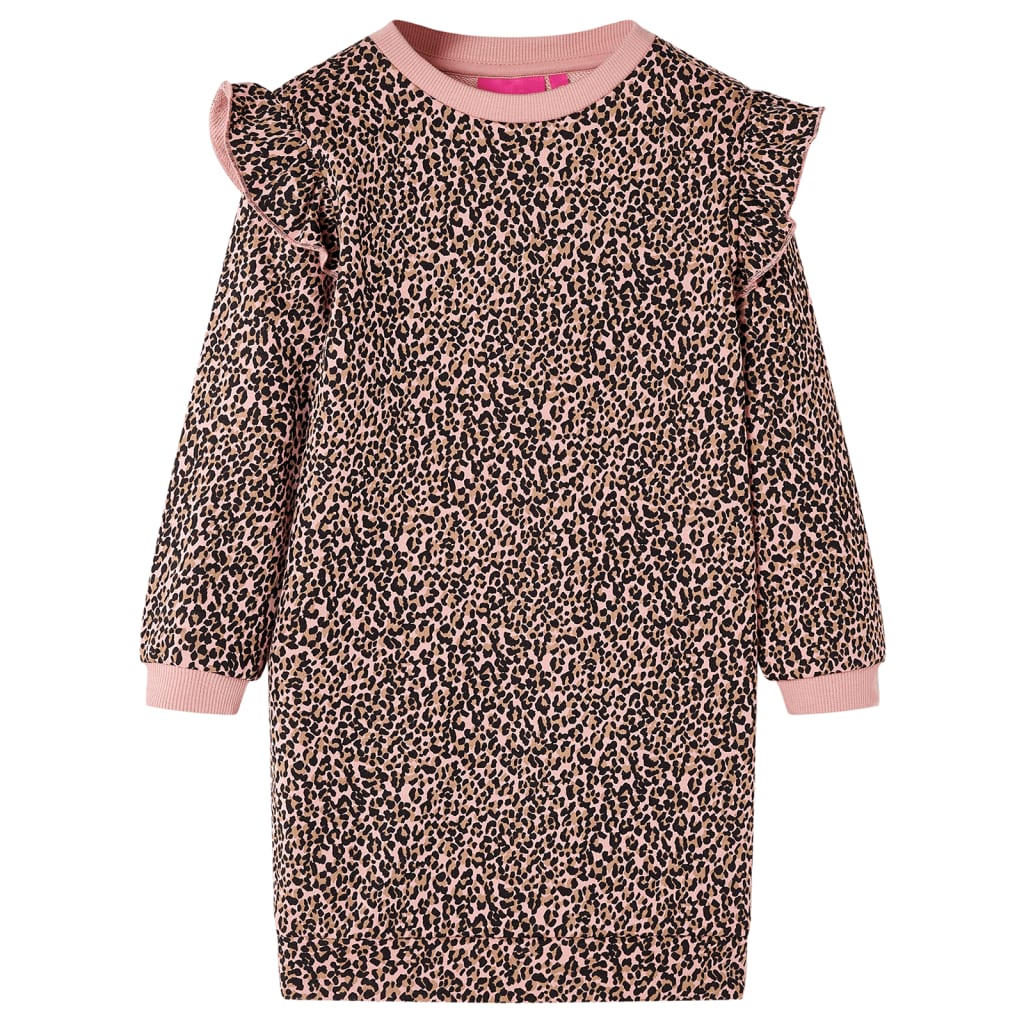 JUNG Vida Kinder-Pulloverkleid Mittelrosa 116