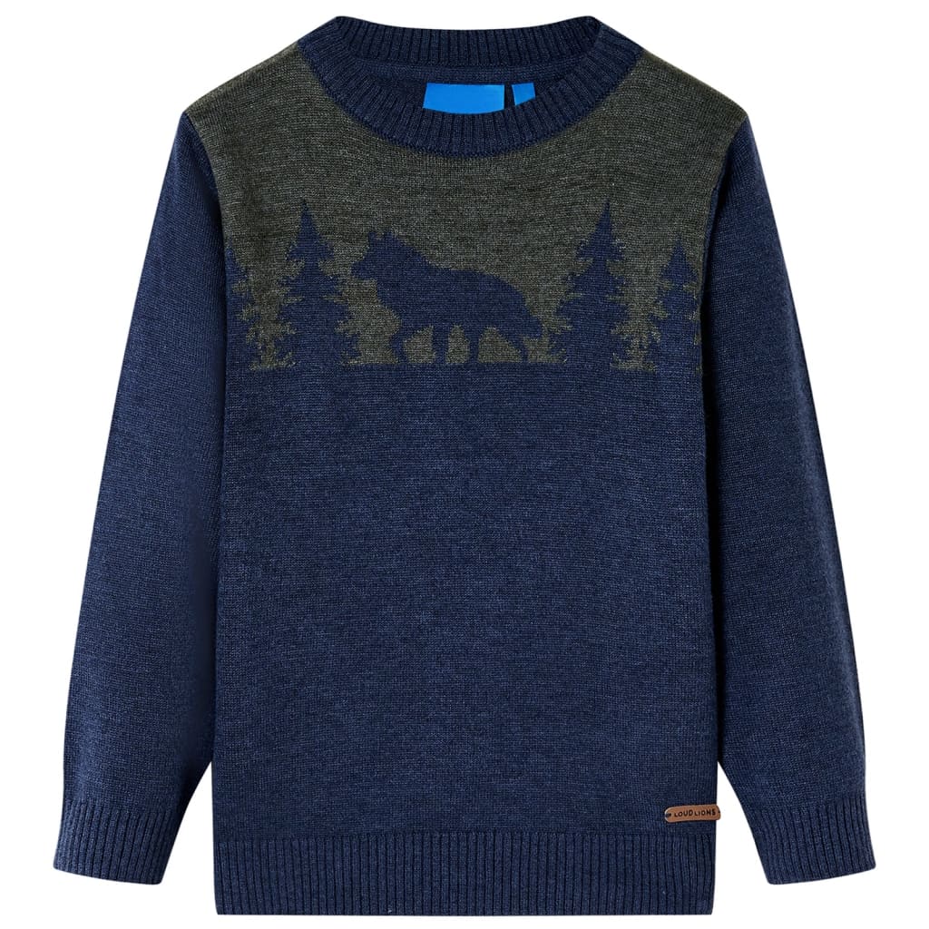JUNG Vida Kinderpullover Gestrickt Marineblau 116