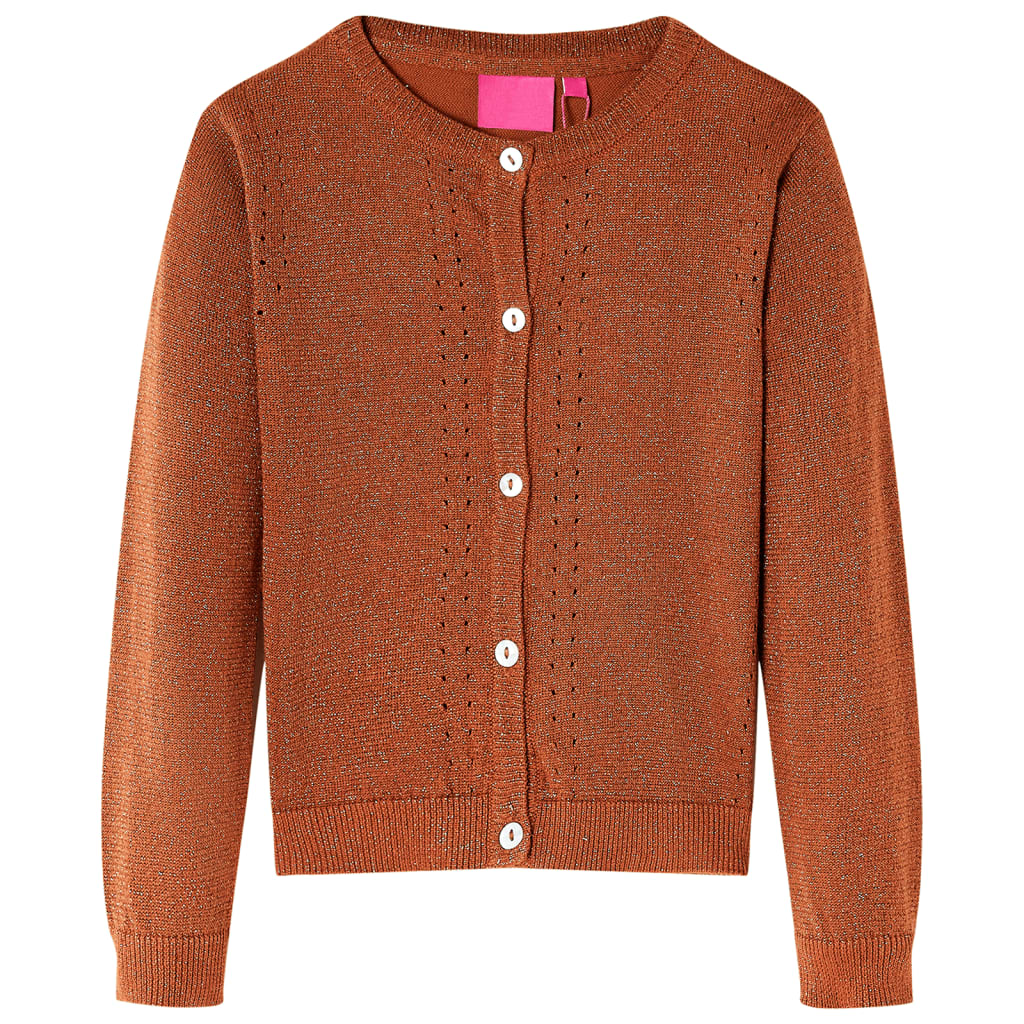 JUNG Vida Kinder-Strickjacke Cognac 140