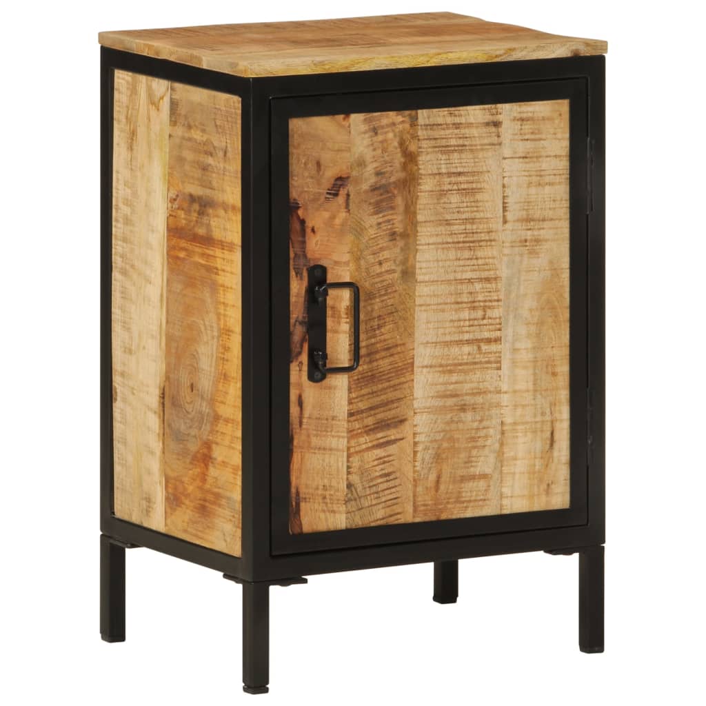 JUNG Vida Badschrank 40x30x60 cm Massivholz Mango und Eisen