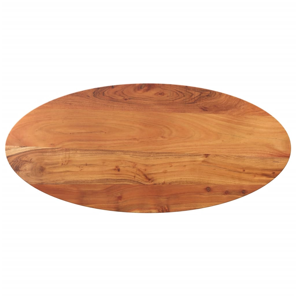 JUNG Vida Tischplatte 80x40x2,5 cm Oval Massivholz Akazie