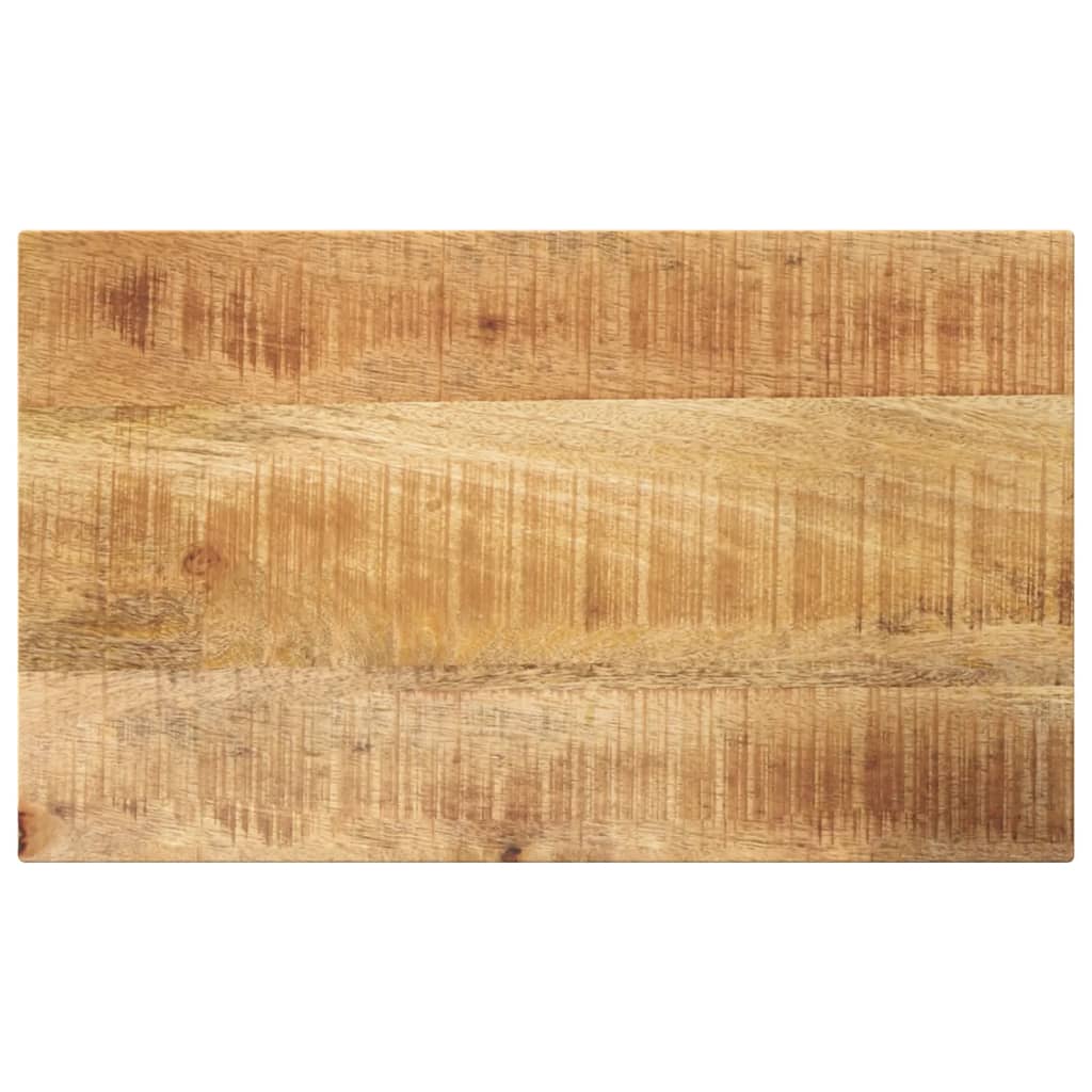 JUNG Vida Tischplatte 50x20x2,5 cm Rechteckig Raues Massivholz Mango