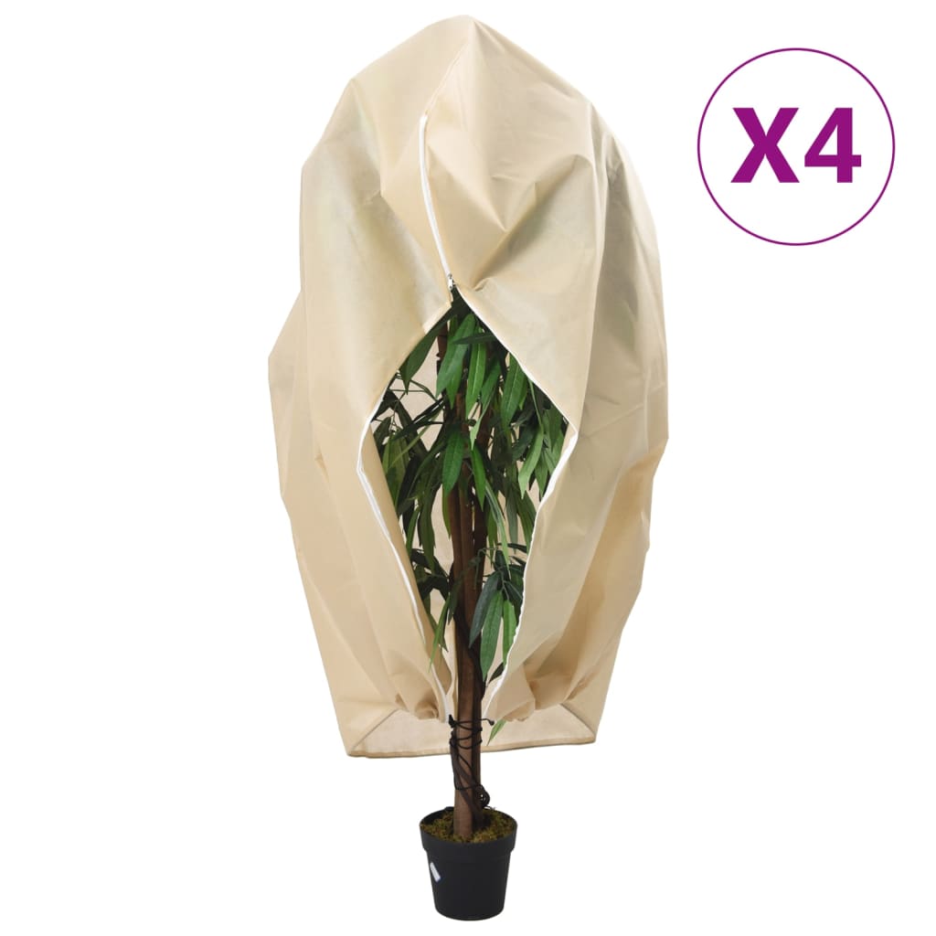 JUNG Vida Wintervlies mit Reißverschluss 4 Stk. 70 g/m² 3,14x2,5 m