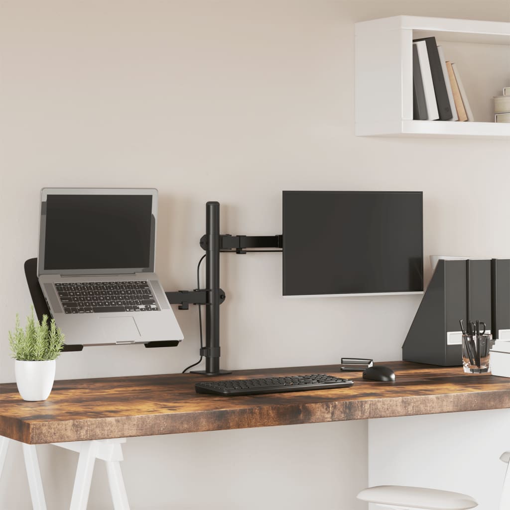 JUNG Vida Monitorhalterung Schwarz Stahl VESA 75/100 mm