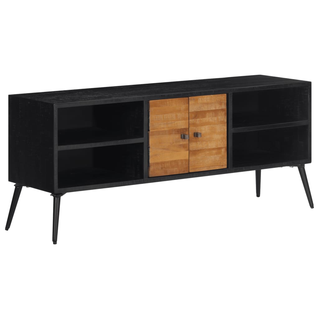 JUNG Vida TV-Schrank 112x31x45 cm Recyceltes Massivholz Teak