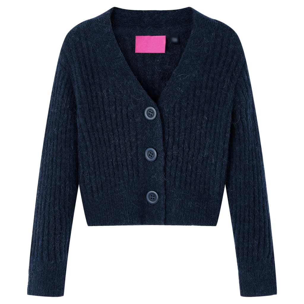 JUNG Vida Kinder-Strickjacke Marineblau 116