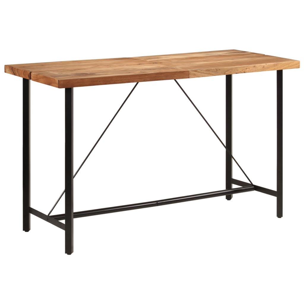 JUNG Vida Bartisch 180x70x107 cm Massivholz Akazie und Eisen