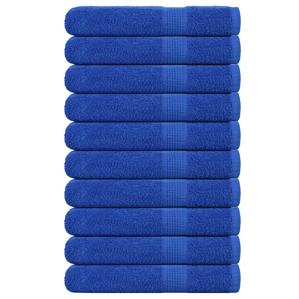 JUNG Vida Saunatücher FROGN 10 Stk. Blau 80x200 cm 360 g/m²