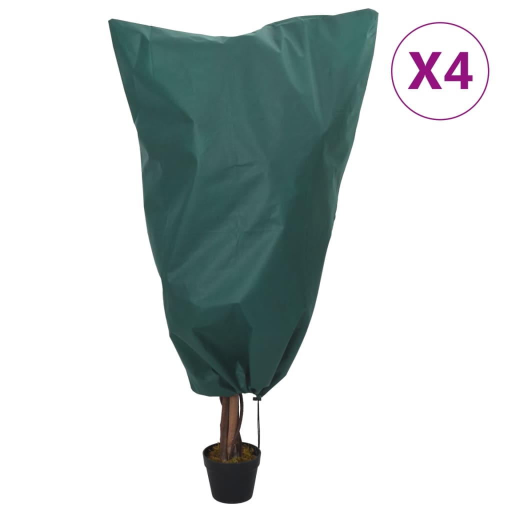 JUNG Vida Wintervlies mit Kordelzug 4 Stk. 70 g/m² 0,8x1,2 m