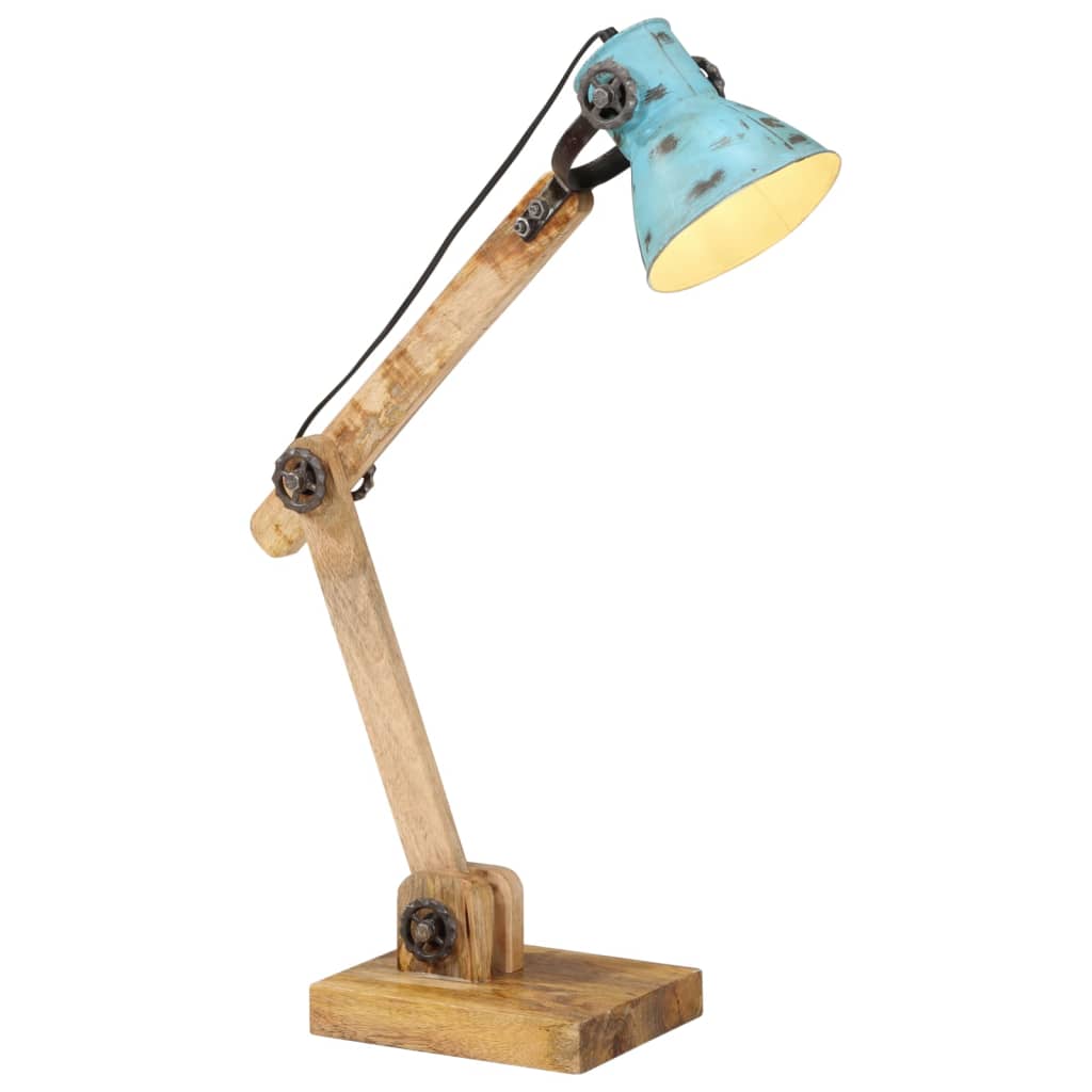 JUNG Vida Schreibtischlampe 25 W Blau 23x18x96 cm E27