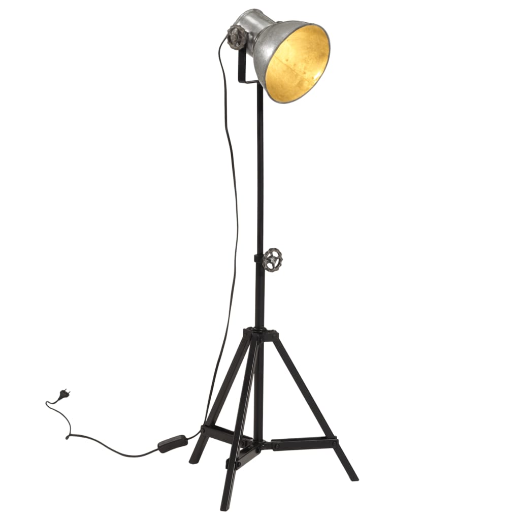 JUNG Vida Stehleuchte 25 W Vintage-Silber 35x35x65/95 cm E27