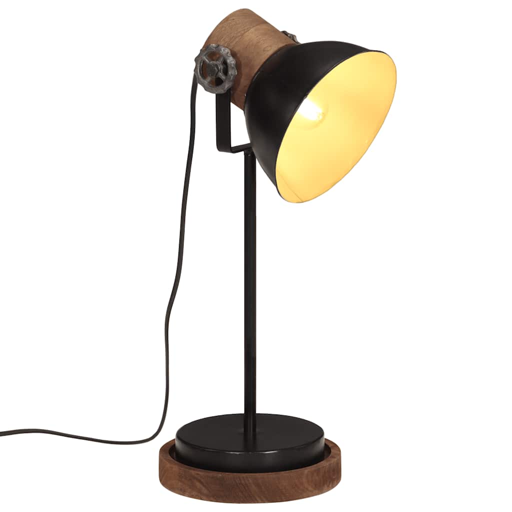 JUNG Vida Schreibtischlampe 25 W Schwarz 17x17x50 cm E27